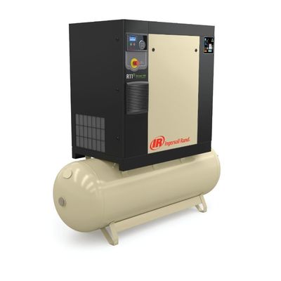 Série giratória pequena automática 0.7-1.2MPa inundado óleo do compressor de ar R do parafuso