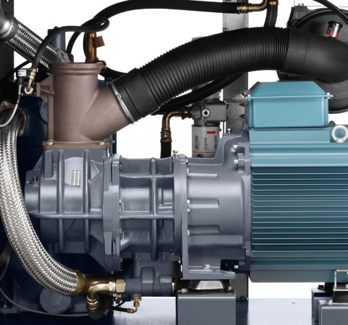 Série 60Hz 75kW de Copco GA do atlas de GA 75 com sistema esperto 0 do fechamento da entrada de SIL