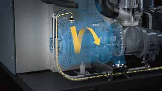 62.2m3/min Óleo-injetou o compressor de ar do parafuso fixou a movimentação GA90+~GA315+ 3